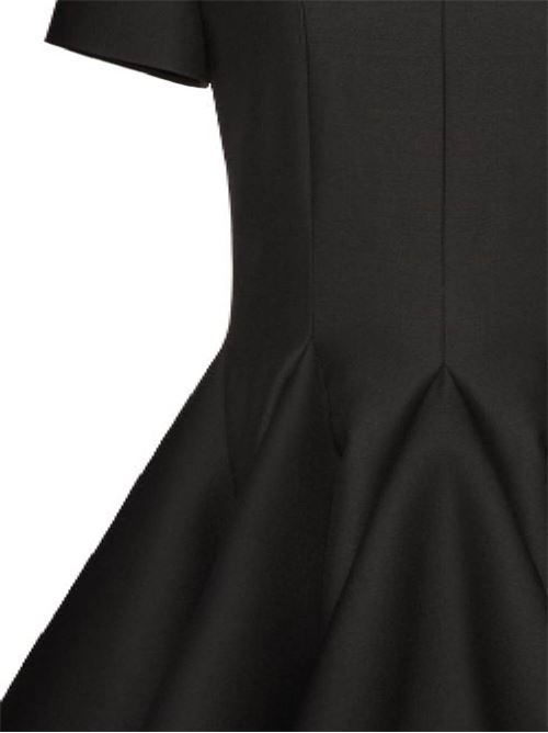 Black virgin wool dress VALENTINO GARAVANI | 5B0VABM51CF0NO